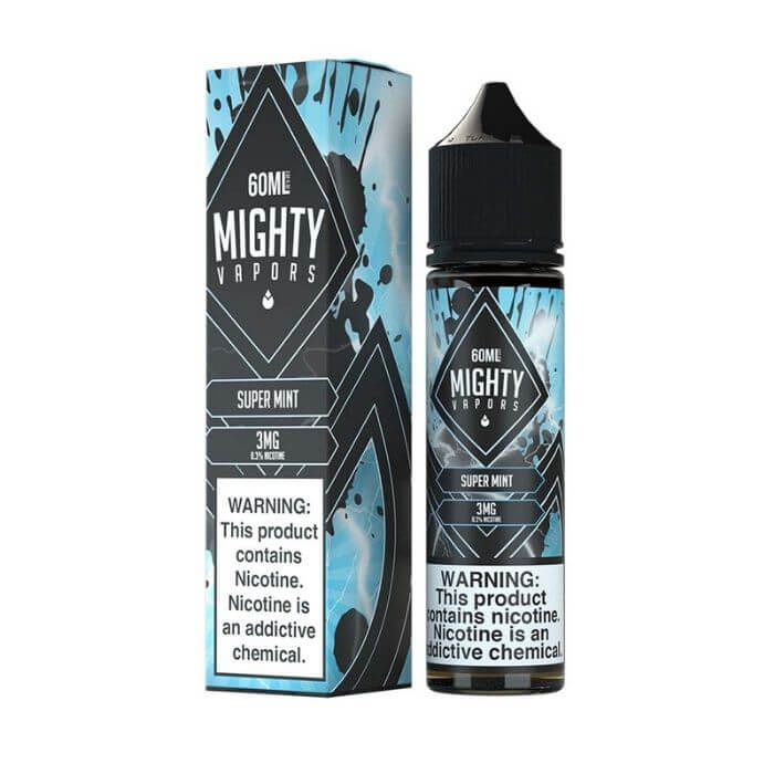 Mighty Vapors: Super Mint Vape Juice in Vacaville