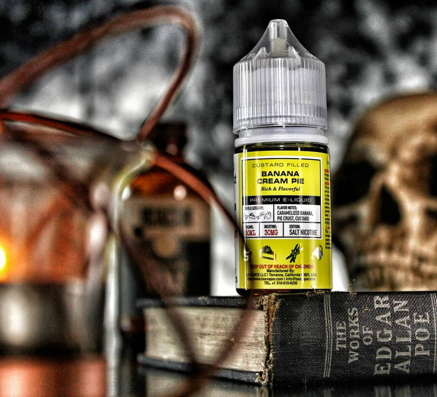 Glass BSX Salt: Banana Cream Pie