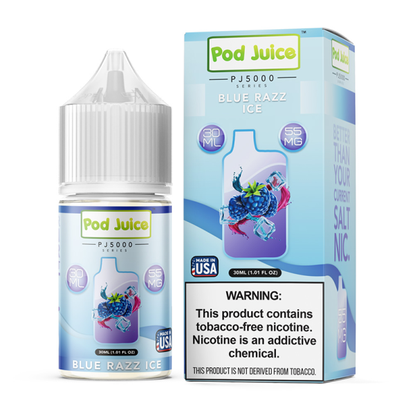 Pod Juice Blue Razz Ice