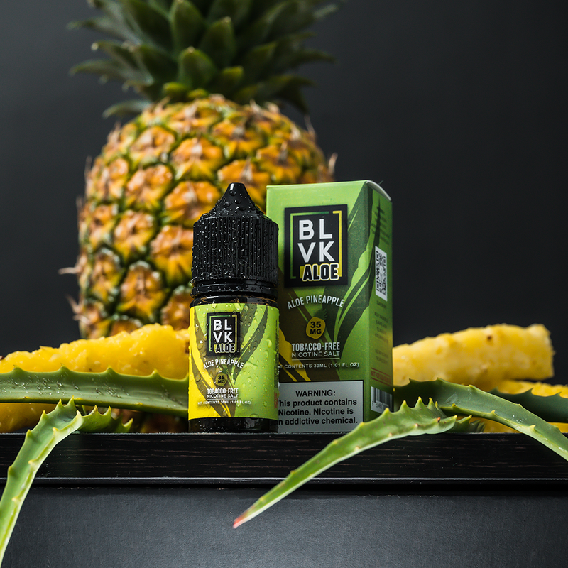 BLVK: Aloe Pine Apple Vape E-Liquid in Vacaville