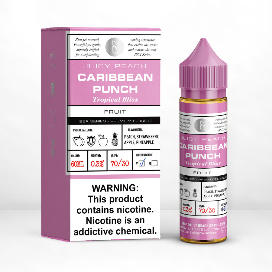 Glas BSX: Caribbean Punch Tropical Bliss Vape Juice