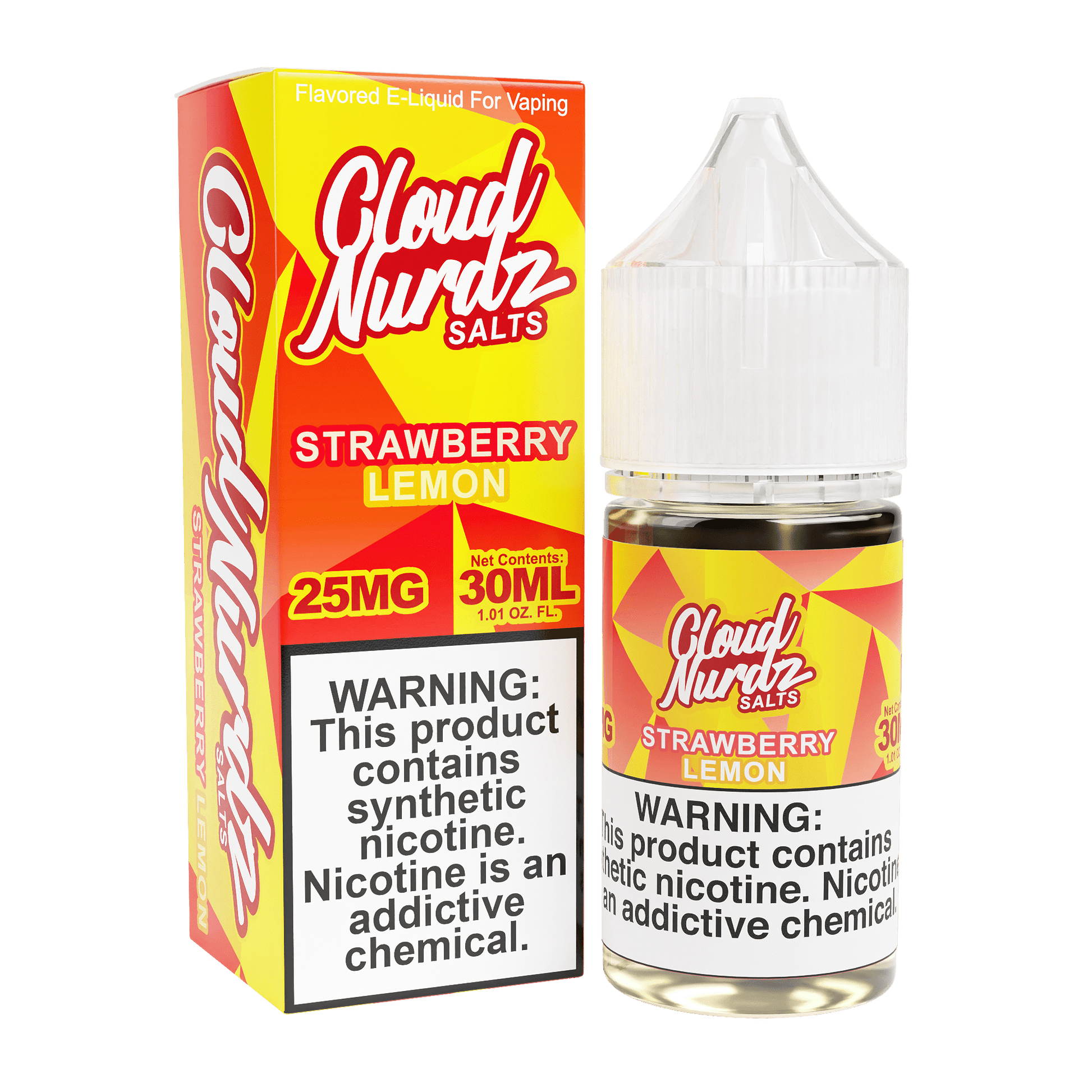 Cloud Nurdz Salt: Strawberry Lemon Vape E-Liquid in Vacaville