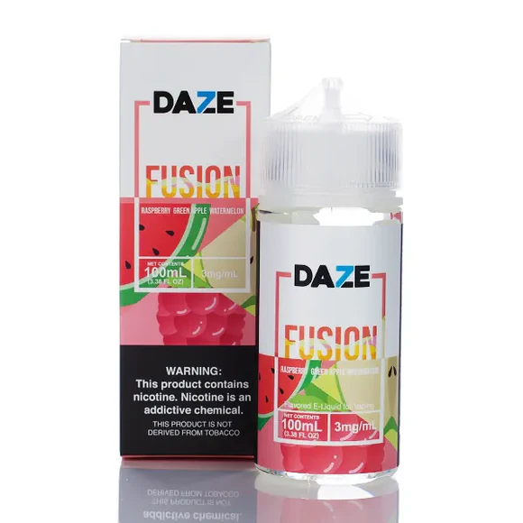 Daze Fusion: Raspberry Green Apple Watermelon