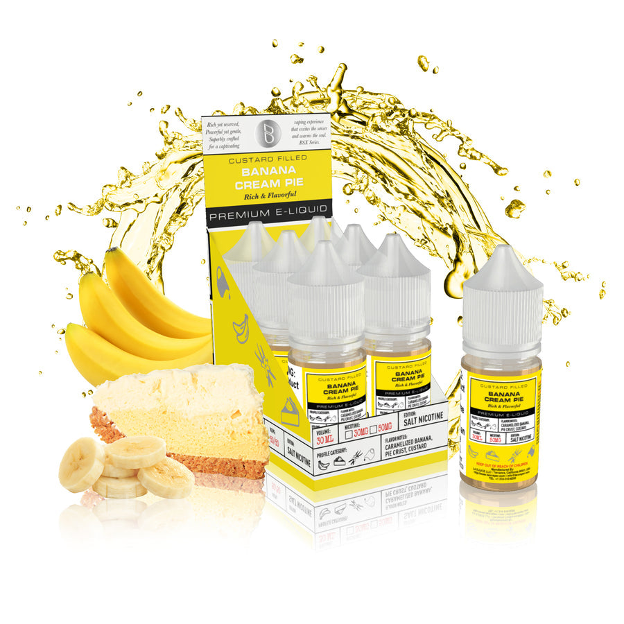 Glass BSX Salt: Banana Cream Pie