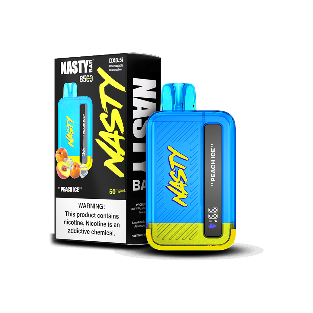 Nasty Bar DX8.5i - Peach Ice - Rechargeable Vape