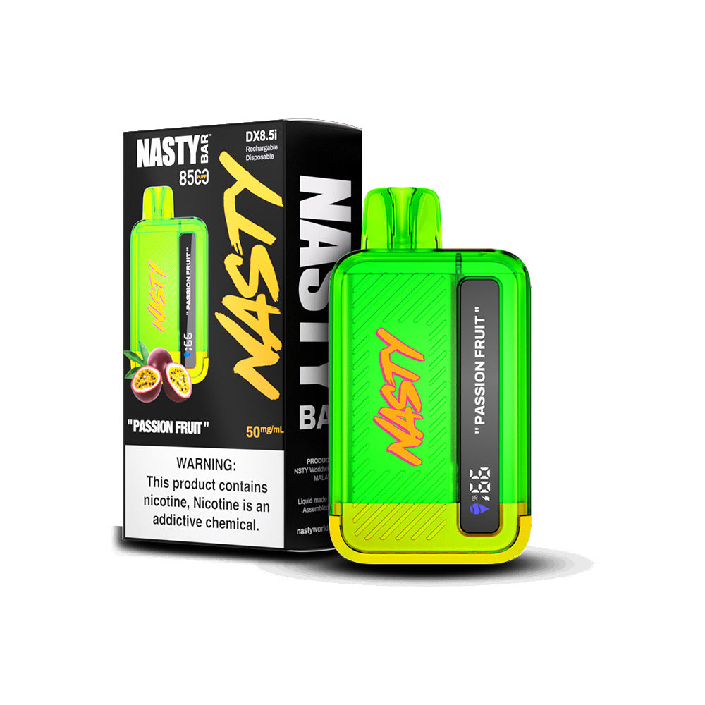 Nasty Bar 8500 - Passion Fruit - Dispsoable Vape Pods