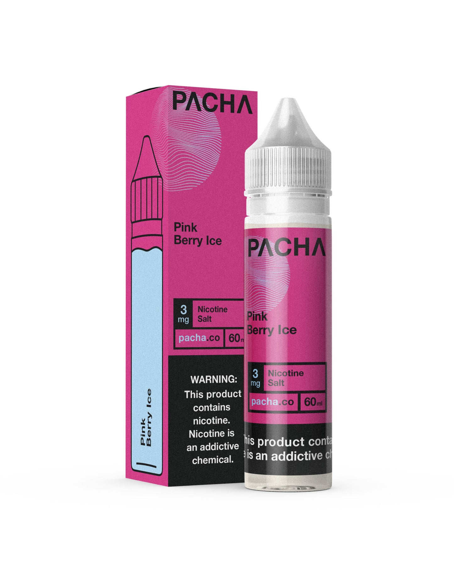 PAcha SYN: Pink Berry Ice Vape E-Liquid in Vacaville