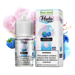 Pod Juice Salt: Blue Razz Cotton Carnival E-liquid in Vacaville