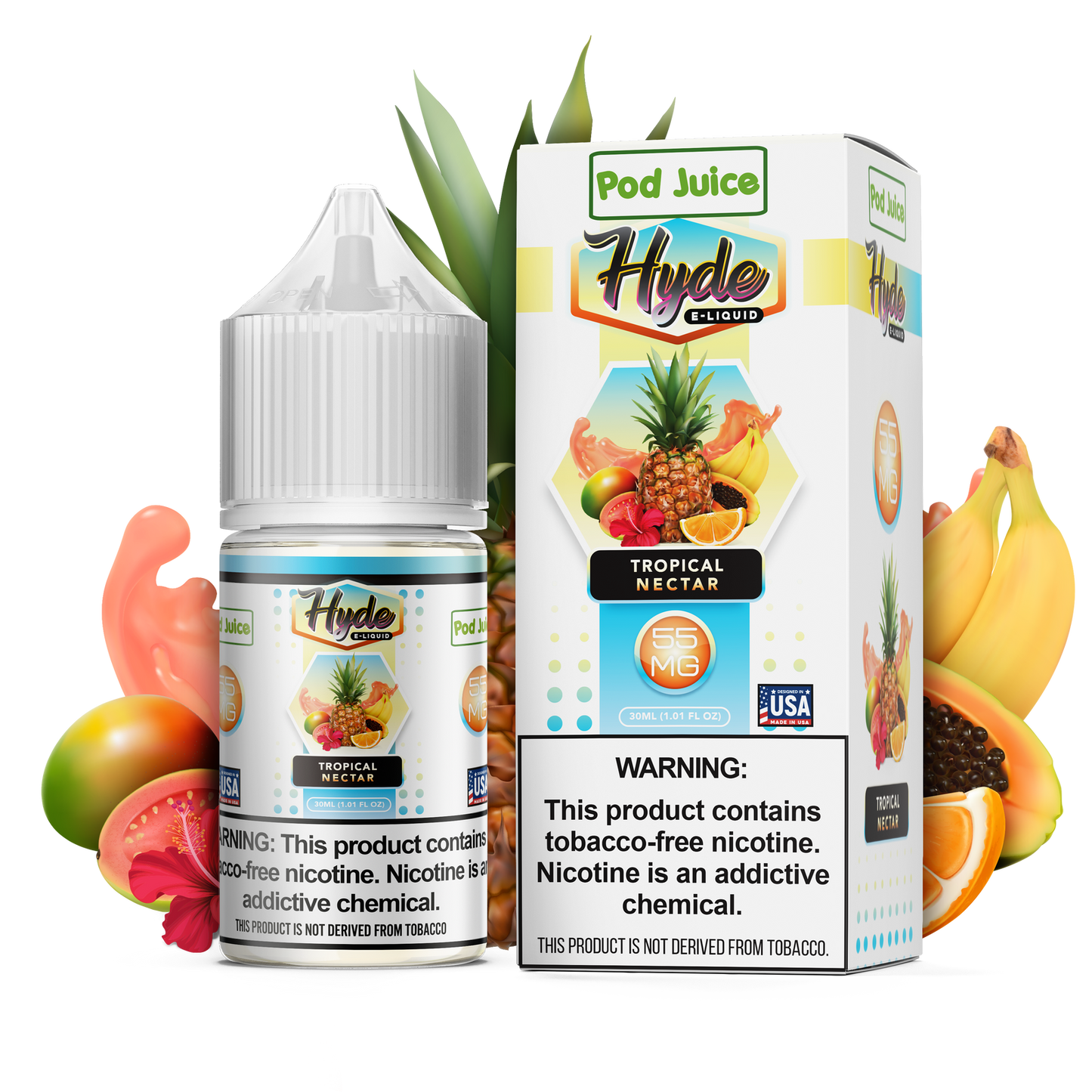 Pod Juice Salt: tropical Nectar E-Liquid in Vacaville