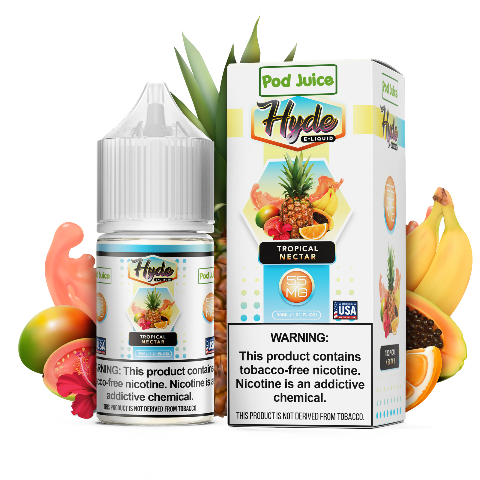 Pod Juice Salt: tropical Nectar E-Liquid in Vacaville