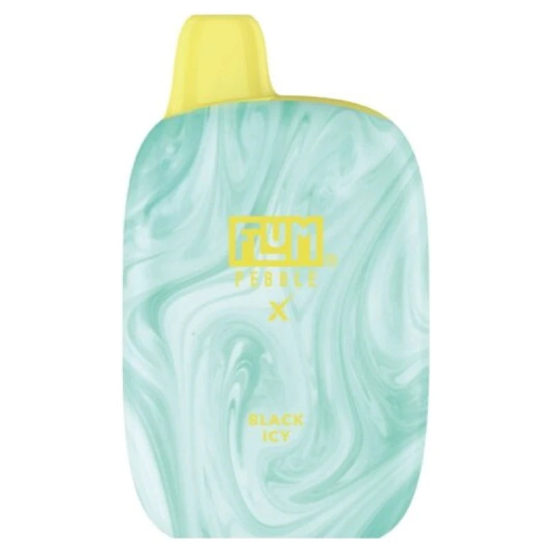 Flum PebbleX: Black Icy Disposable Vape in Vacaville