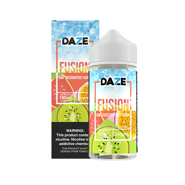 Daze Fusion: Kiwi Passion Guava Iced