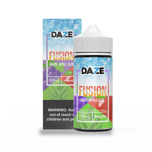 Daze Fusion: Grape Apple Aloe iced